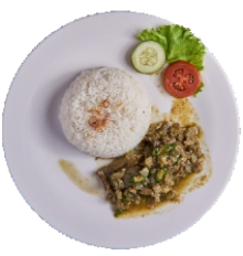 Nasi Kikil Sambal Ijo