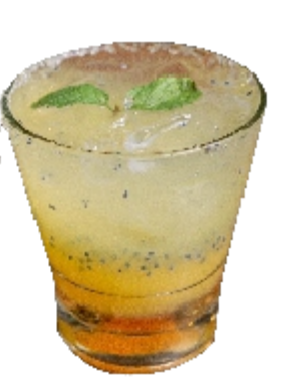 Peach Melba Mojito